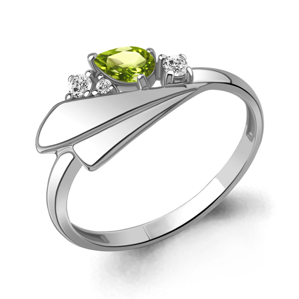 

Кольцо из серебра р. 17,5 AQUAMARINE 6976907А_925_р, 6976907А_925_р