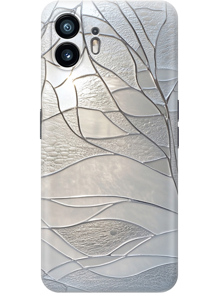 

Силиконовый чехол на Nothing Phone (2) с принтом "Зимние деревья", Прозрачный;серый, 784811541