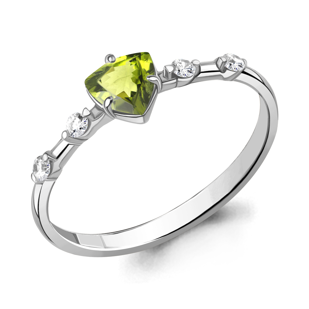 

Кольцо из серебра р.  AQUAMARINE 6779007А_925_р, 6779007А_925_р