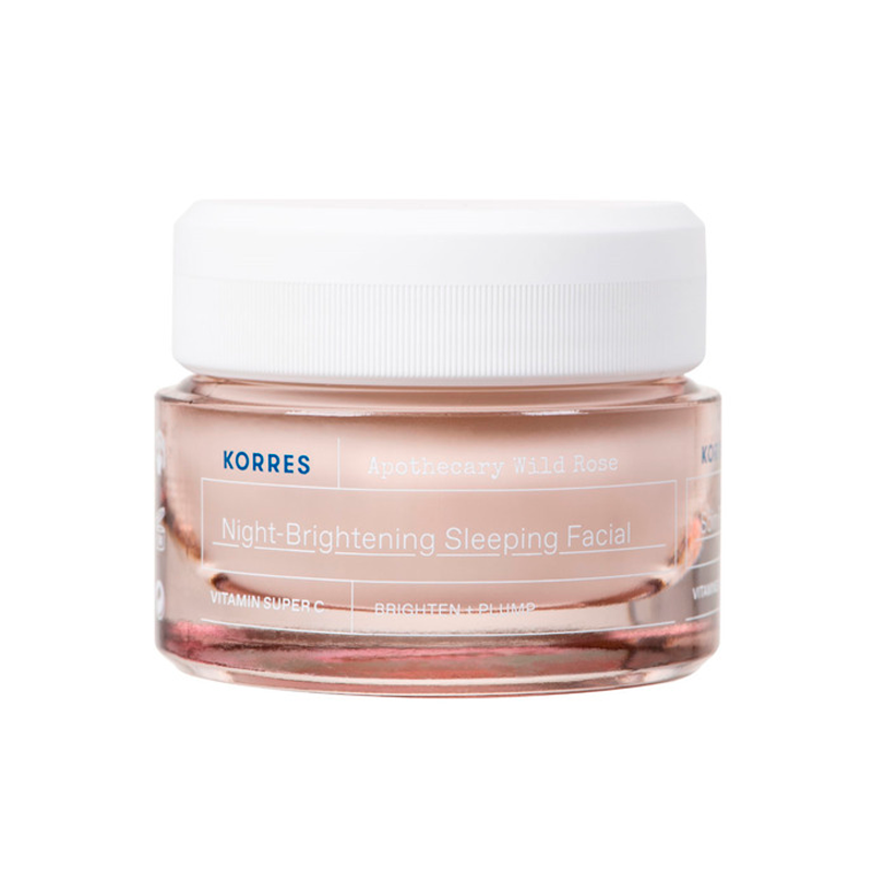 

Крем ночной для лица Korres Wild Rose Night-brightening Sleeping Facial 40 мл