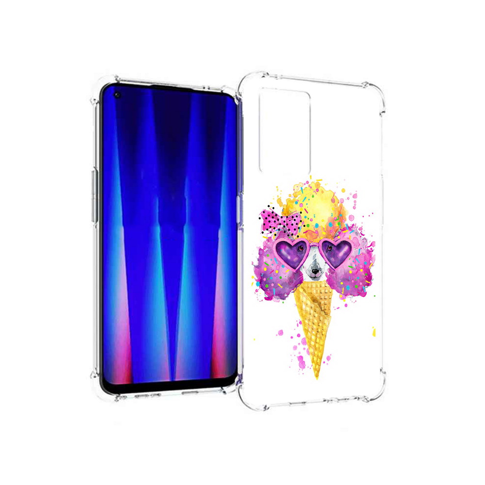 

Чехол MyPads Tocco для OnePlus Nord CE 5G Рожок, Прозрачный, Tocco