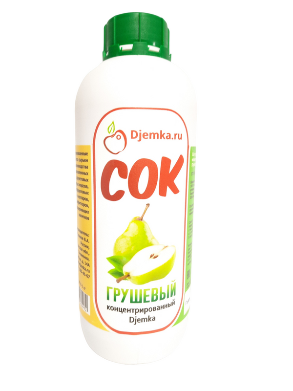 

Сок концентрированный Djemka Грушевый, 1кг