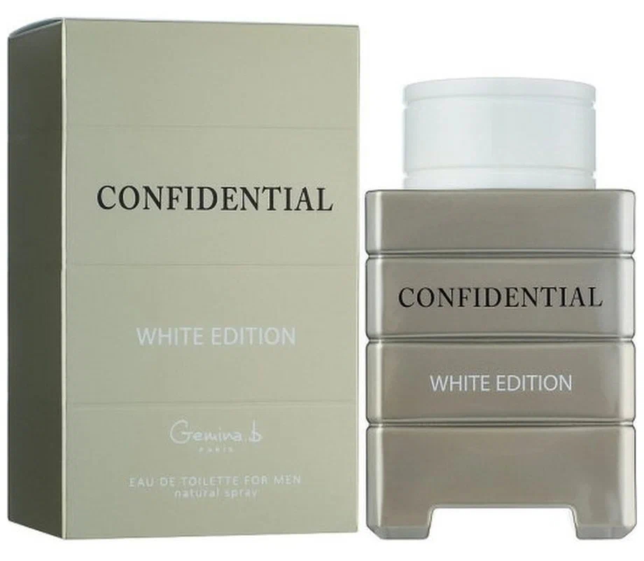 Туалетная вода Geparlys Confidential White Edition men 90 мл boss in motion white edition