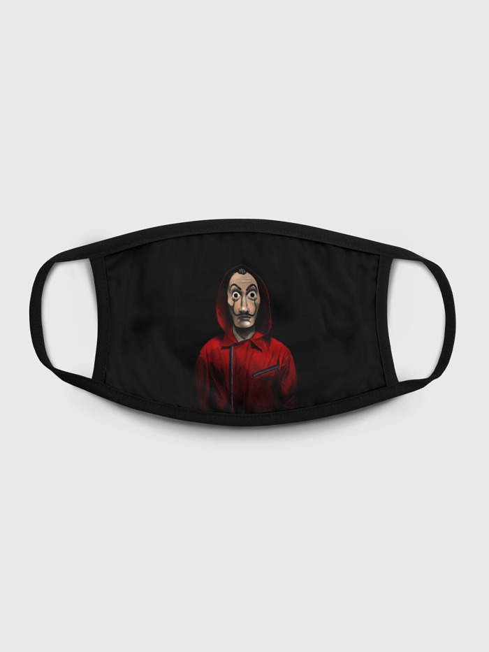 

Многоразовая маска унисекс Burnettie La Casa De Papel Маска, Разноцветный, La Casa De Papel Маска