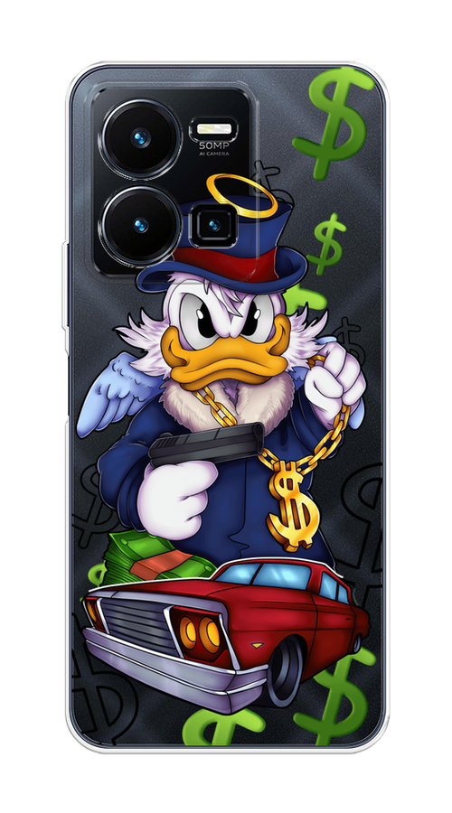 

Чехол на Vivo Y35 "Scrooge McDuck with a Gold Chain", Красный;синий;белый, 267250-6