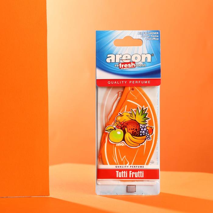 

Ароматизатор на зеркало Areon Refreshment Mon classic тутти фрутти 704-045-313, Разноцветный