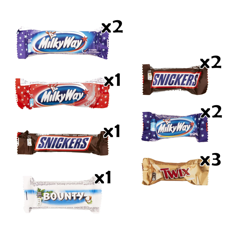 

Конфеты Milky Way Чемодан подар. (нг), 200г