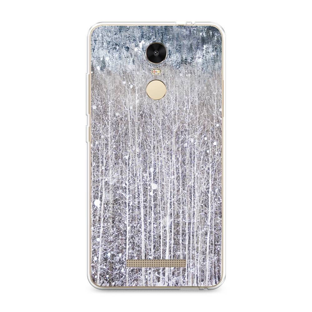 

Чехол на Xiaomi Redmi Note 3/Note 3 Pro "Снежный лес", Бежевый;серый;белый, 31750-5