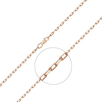 

Цепочка из красного золота 40 см PLATINA jewelry 21-4103-060-1110-17, 21-4103-060-1110-17