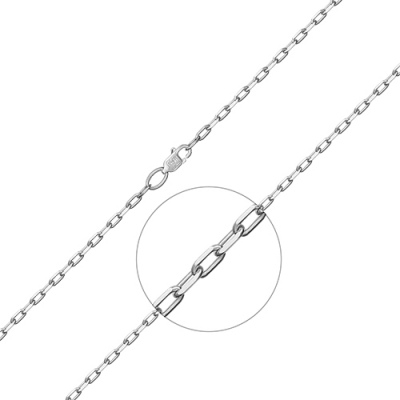 

Цепочка из белого золота 50 см PLATINA jewelry 21-4111-060-1120-17, 21-4111-060-1120-17