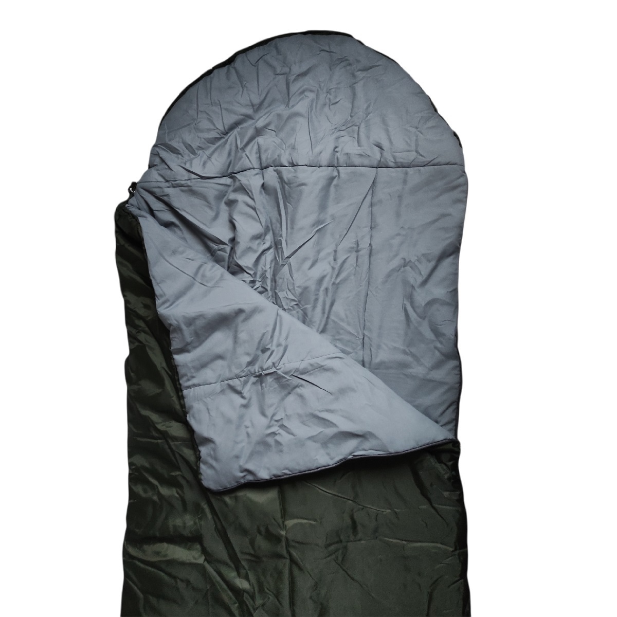 фото Спальный мешок одеяло для кемпинга urma карелия +5 (ткомфорта +20) (m (222х72 см) / хаки)