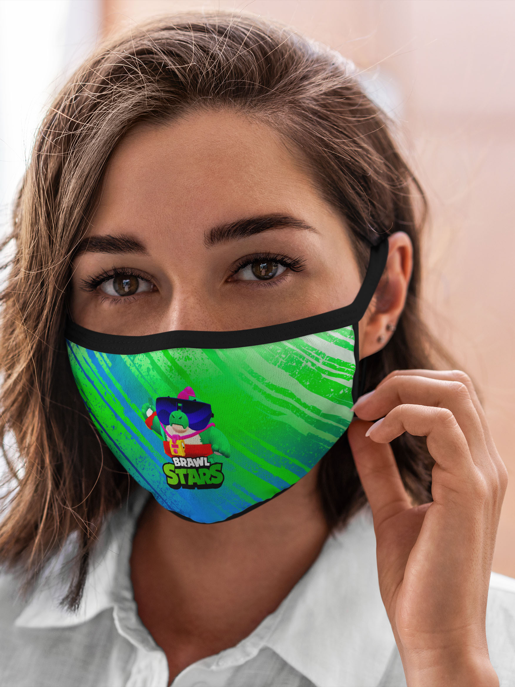 

Многоразовая маска унисекс Burnettie Brawl Stars Базз Buzz, Разноцветный, Brawl Stars Базз Buzz
