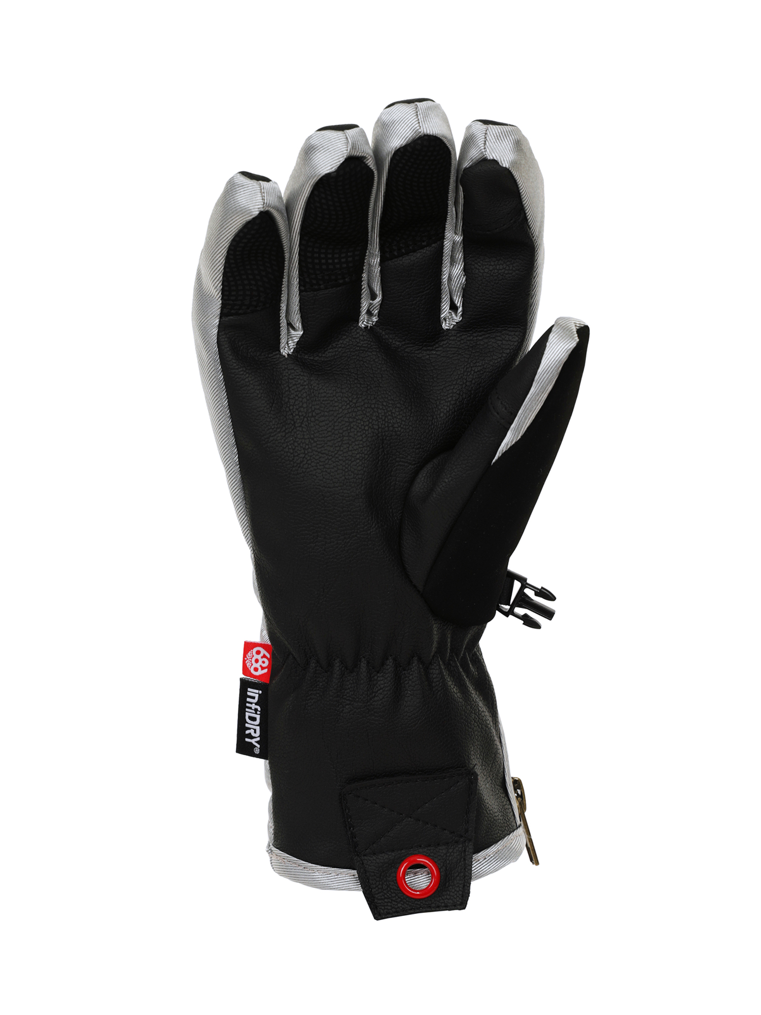 

Перчатки 686 Wmns Fortune Glove Silver (Us, Серый;черный, Wmns Fortune Glove