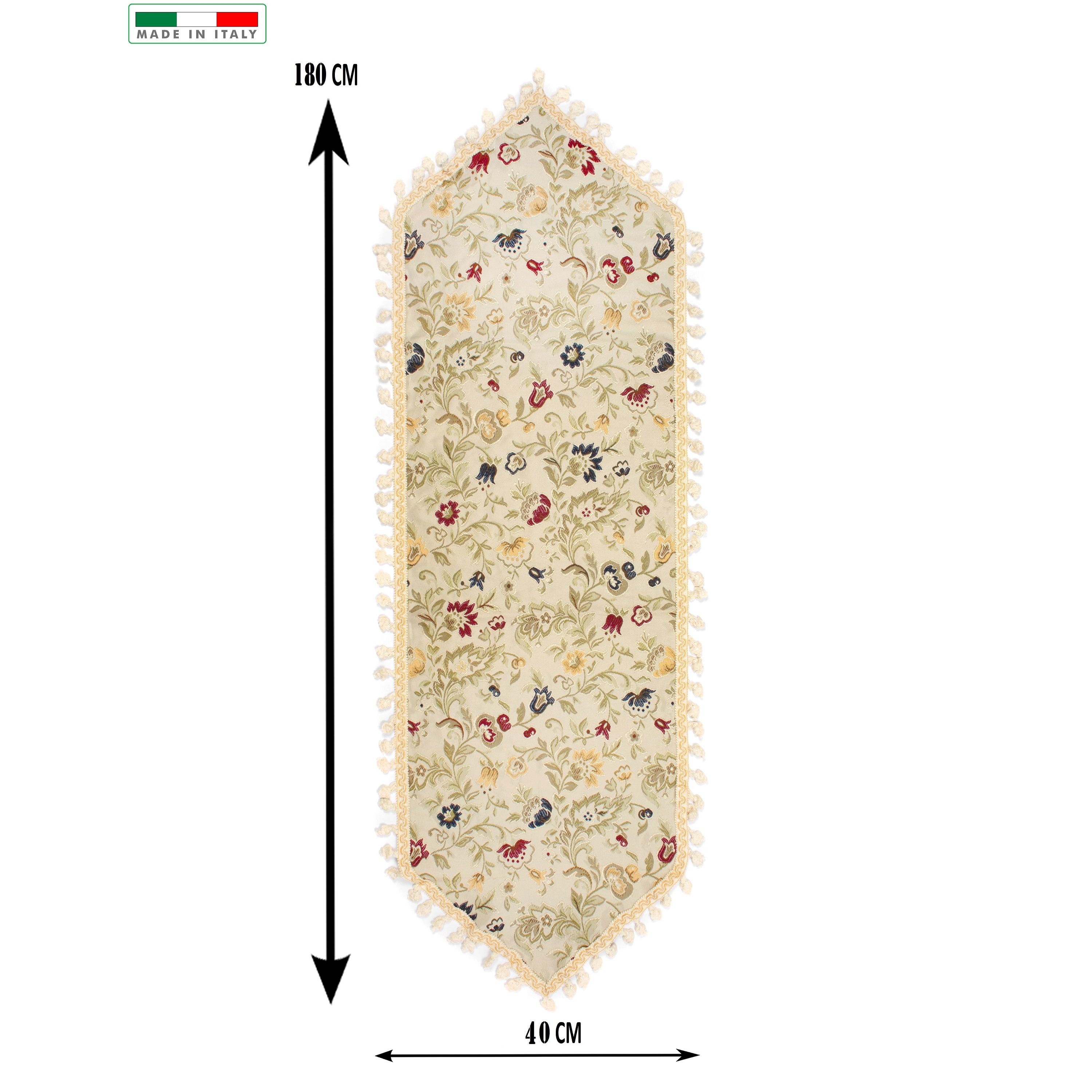 Большая дорожка на стол из гобелена 40х180 см (производство Италия)