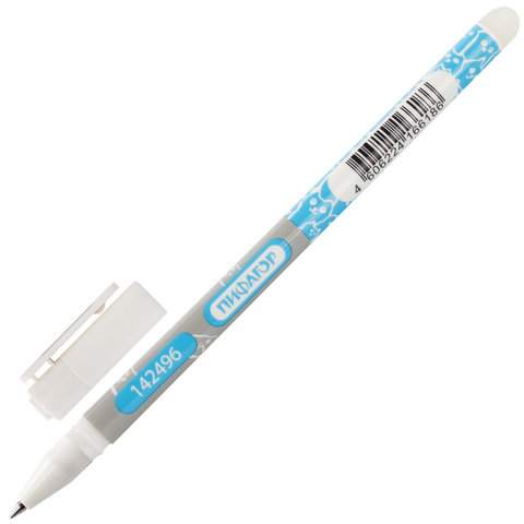 Ручка гелевая Пифагор 142496, синяя, 0.35 мм, 12 штук