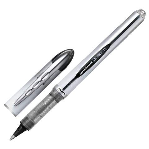 

Ручка-роллер UNI "Vision Elite" 142614, черная, 0.8 мм, 3 штуки