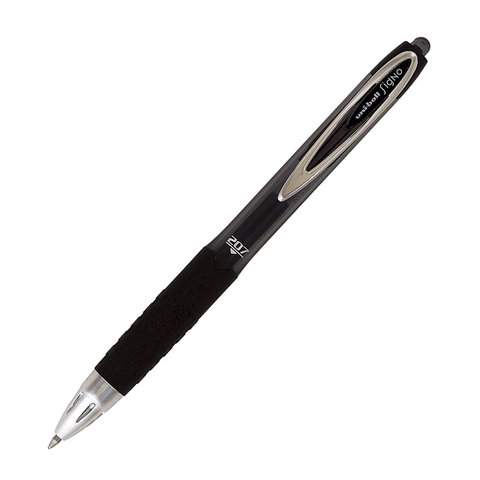 

Ручка гелевая UNI "Signo" 142619, черная, 0.4 мм, 12 штук