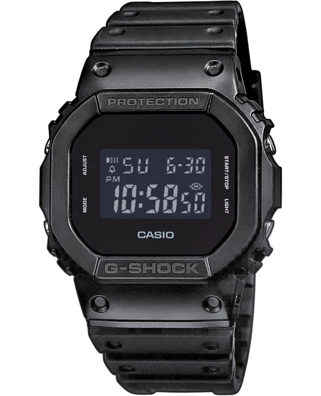 

Наручные часы мужские Casio G-Shock DW-5600BB-1DR черные, G-Shock DW-5600BB-1DR