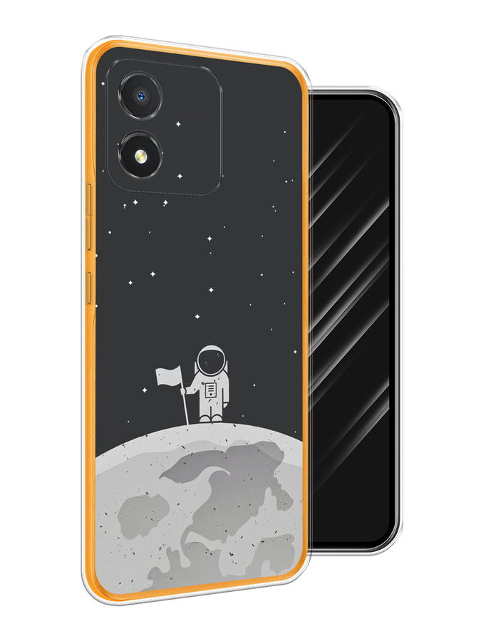 

Чехол Awog на Honor X5 "Первый на Луне", Черный, 6120950-1