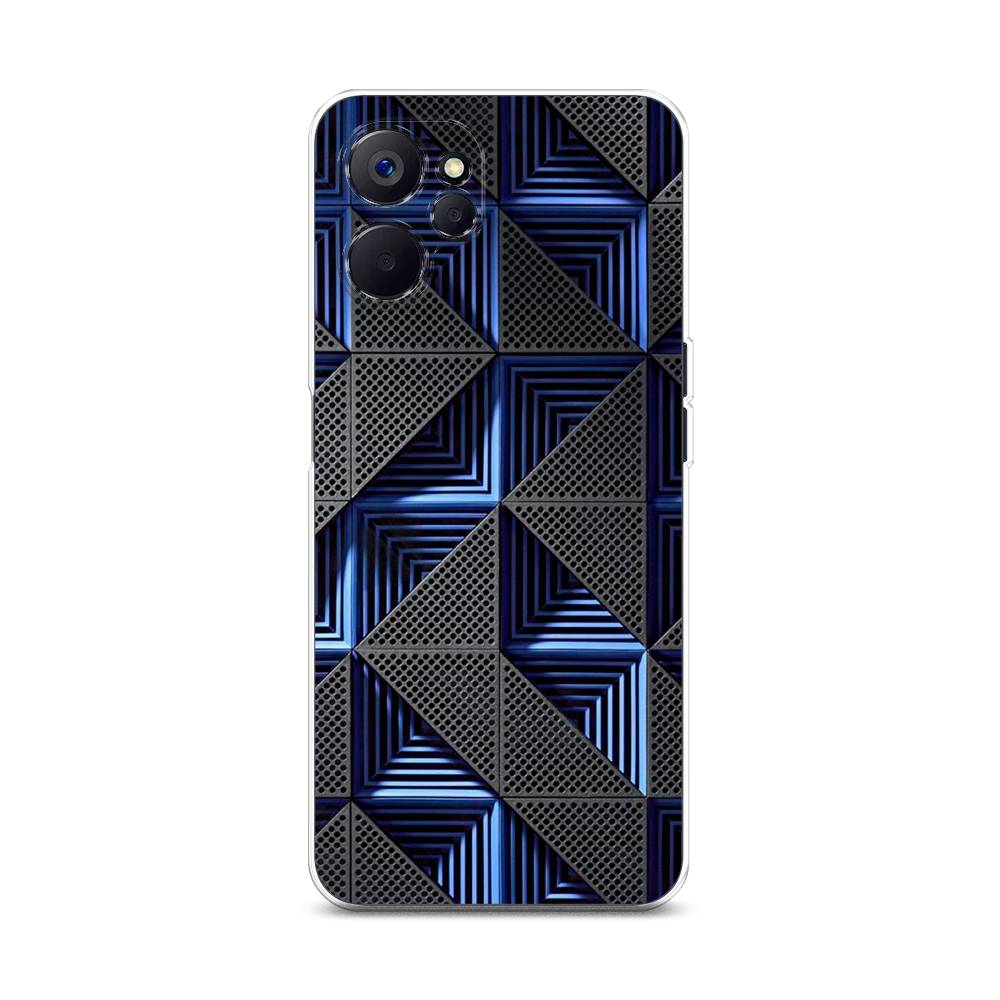 

Чехол на Realme 10 5G "IBM", Серый;синий, 2512650-3