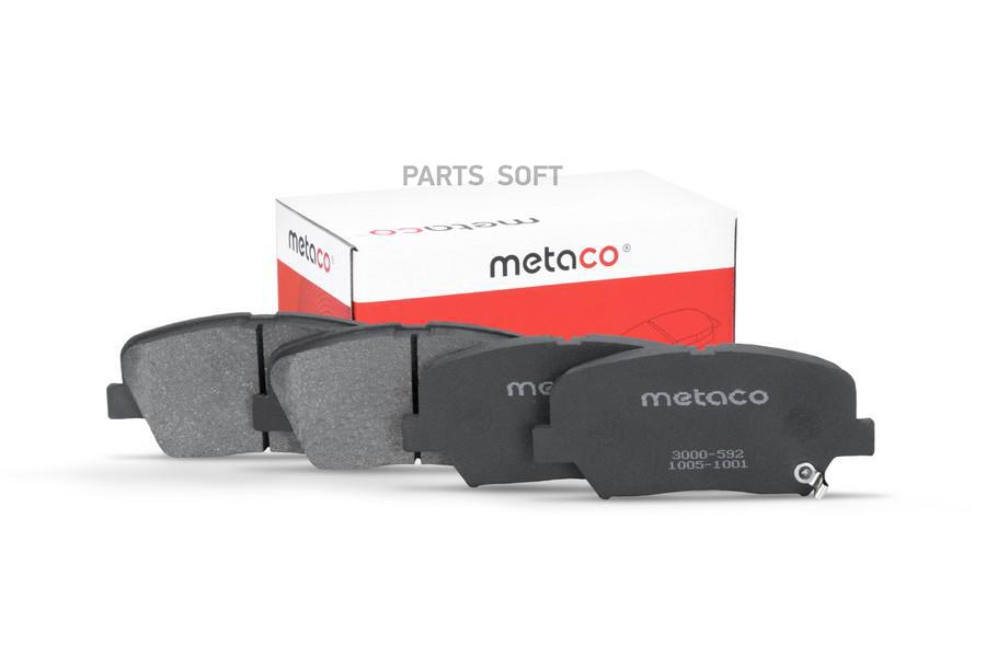 

Тормозные колодки METACO передние 3000592