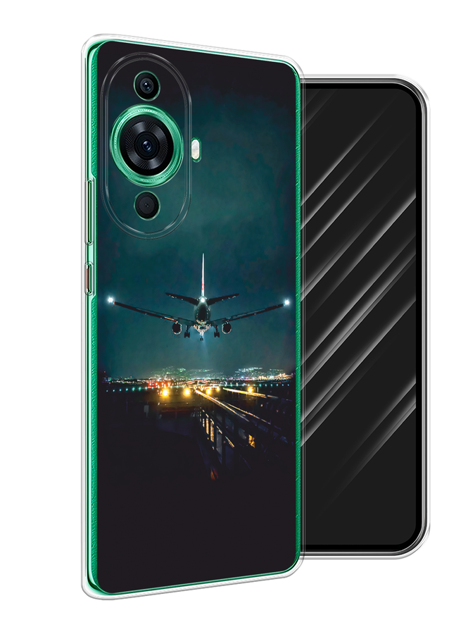 

Чехол Awog на Huawei Nova 11 Pro "Ночной рейс", Черный, 6121350-1