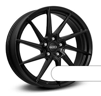 

Диск колесный Dotz Spa black MB 7.5x17/5x108 D70.1 ET40, Черный