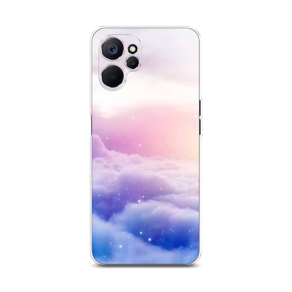 

Чехол на Realme 10 5G "Небеса", Голубой;белый;розовый, 2512650-2