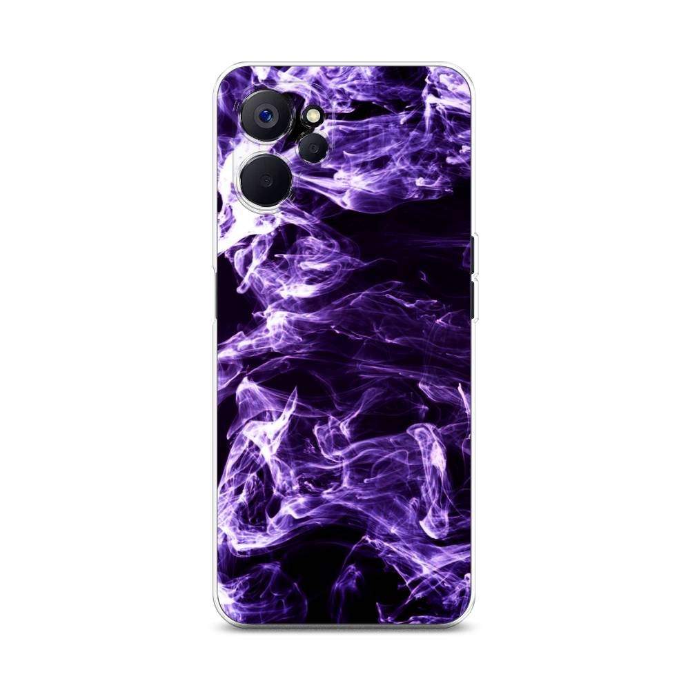 

Чехол на Realme 10 5G "Фиолетовый дым", Фиолетовый;белый;черный, 2512650-3