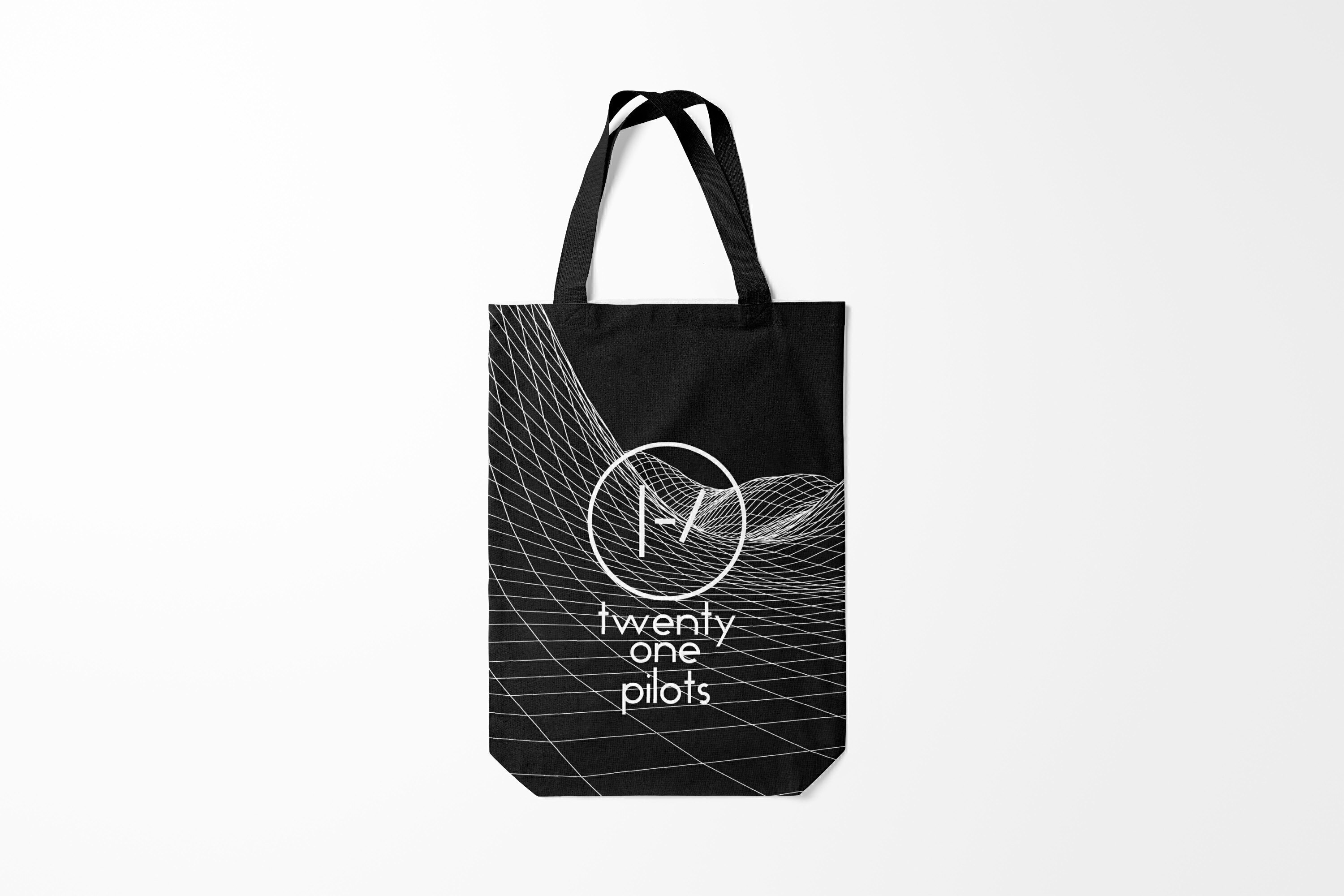 

Сумка шoппер унисекс Burnettie Twenty one pilots, черный, Twenty one pilots