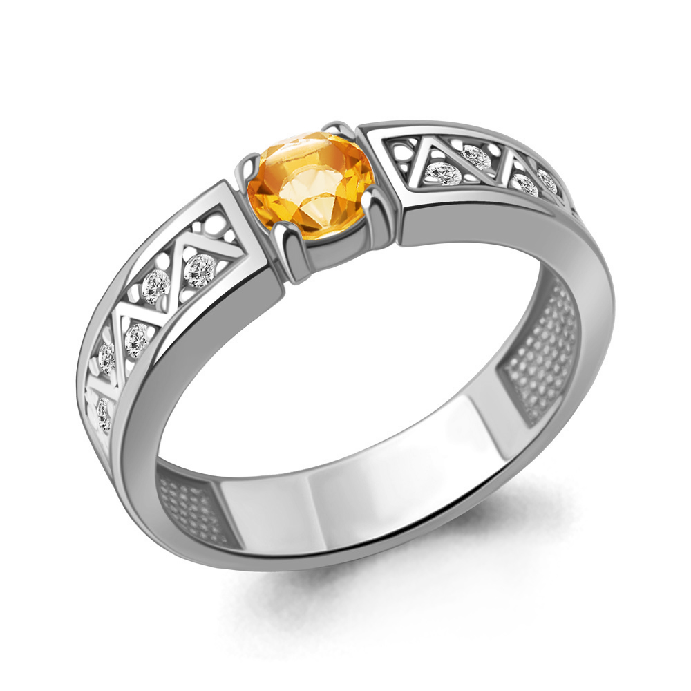 

Кольцо из серебра р.  AQUAMARINE 6979906А_925_р, 6979906А_925_р