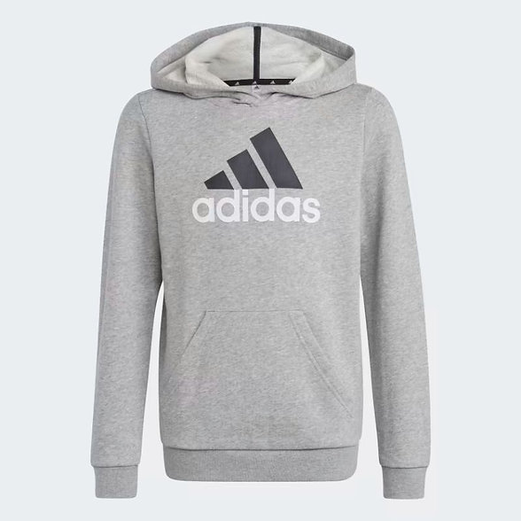 Худи Adidas для девочек HB4362 серо-бело-черное 83F7 размер 128 3349₽