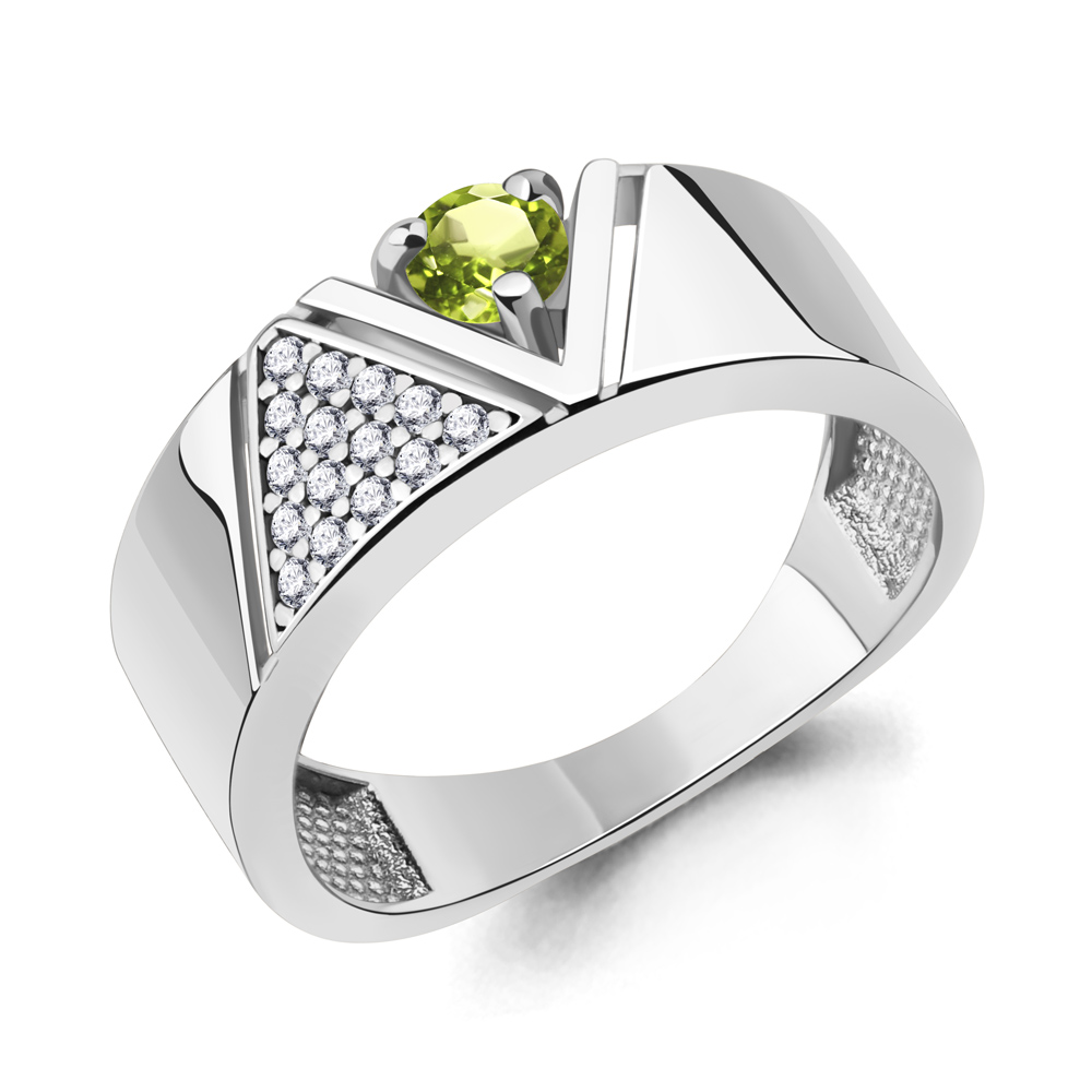 

Кольцо из серебра р. 19,5 AQUAMARINE 6980107А_925_р, 6980107А_925_р