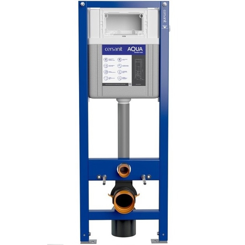 

Cersanit Инсталляция Cersanit Aqua Smart M 40 63475 для унитаза без клавиши смыва