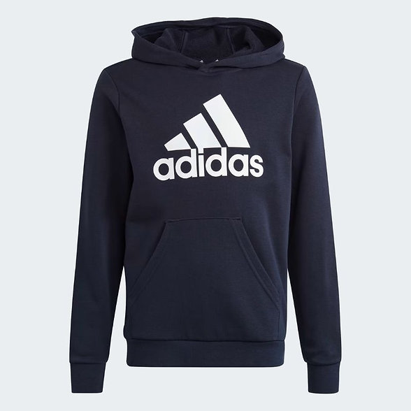 Худи Adidas для мальчиков, IC6833, темно-синее AA35, размер 140 adidas синий