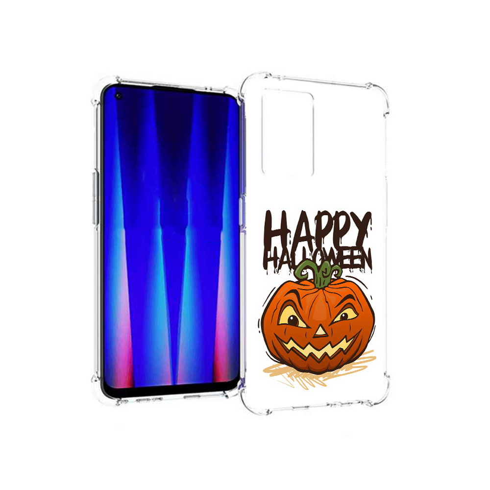 

Чехол MyPads Tocco для OnePlus Nord CE 5G Хэллоуин счастливый, Прозрачный, Tocco