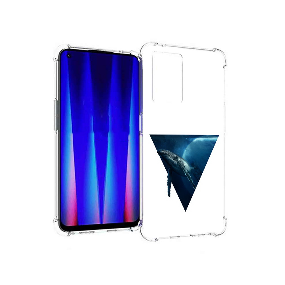 

Чехол MyPads Tocco для OnePlus Nord CE 5G 3D кит, Прозрачный, Tocco