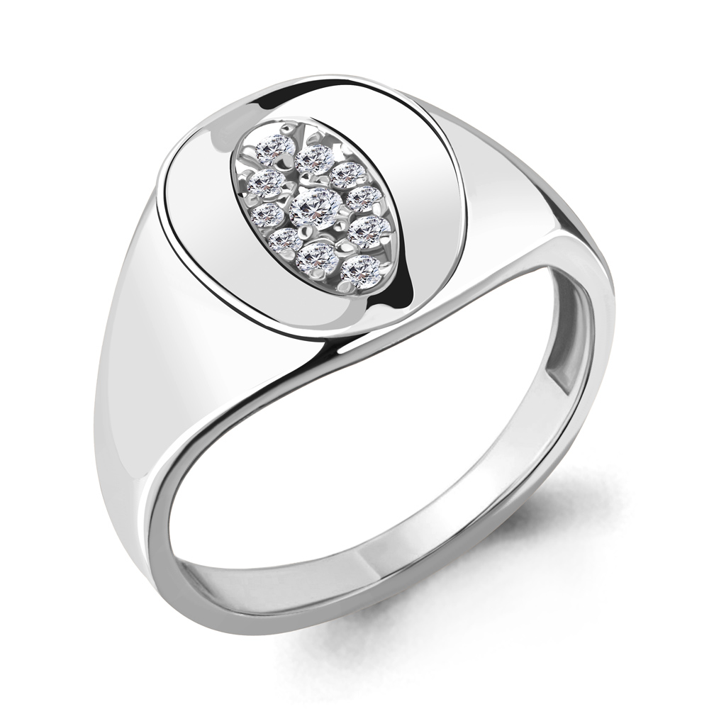 

Кольцо из серебра р. , AQUAMARINE 68393А_925_р, 68393А_925_р