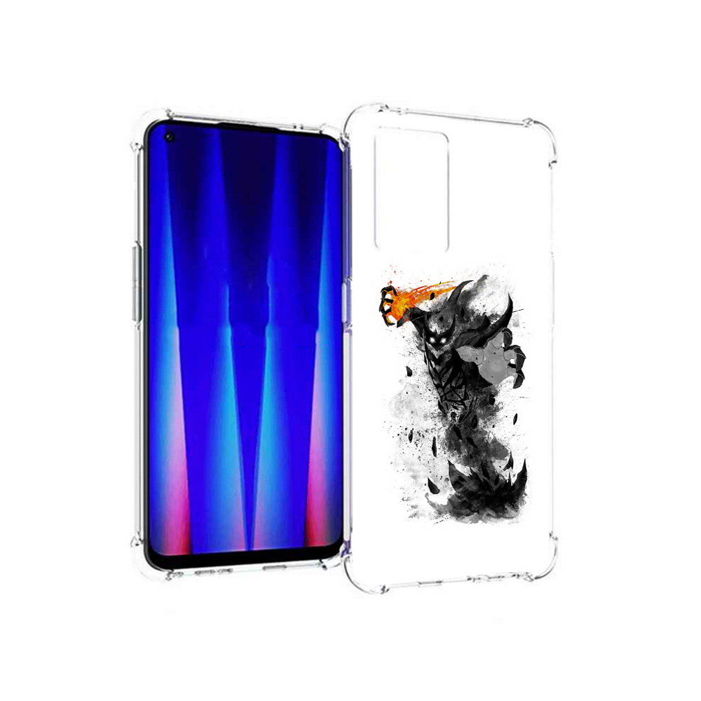 

Чехол MyPads Tocco для OnePlus Nord CE 5G nevermore черно белый, Прозрачный, Tocco