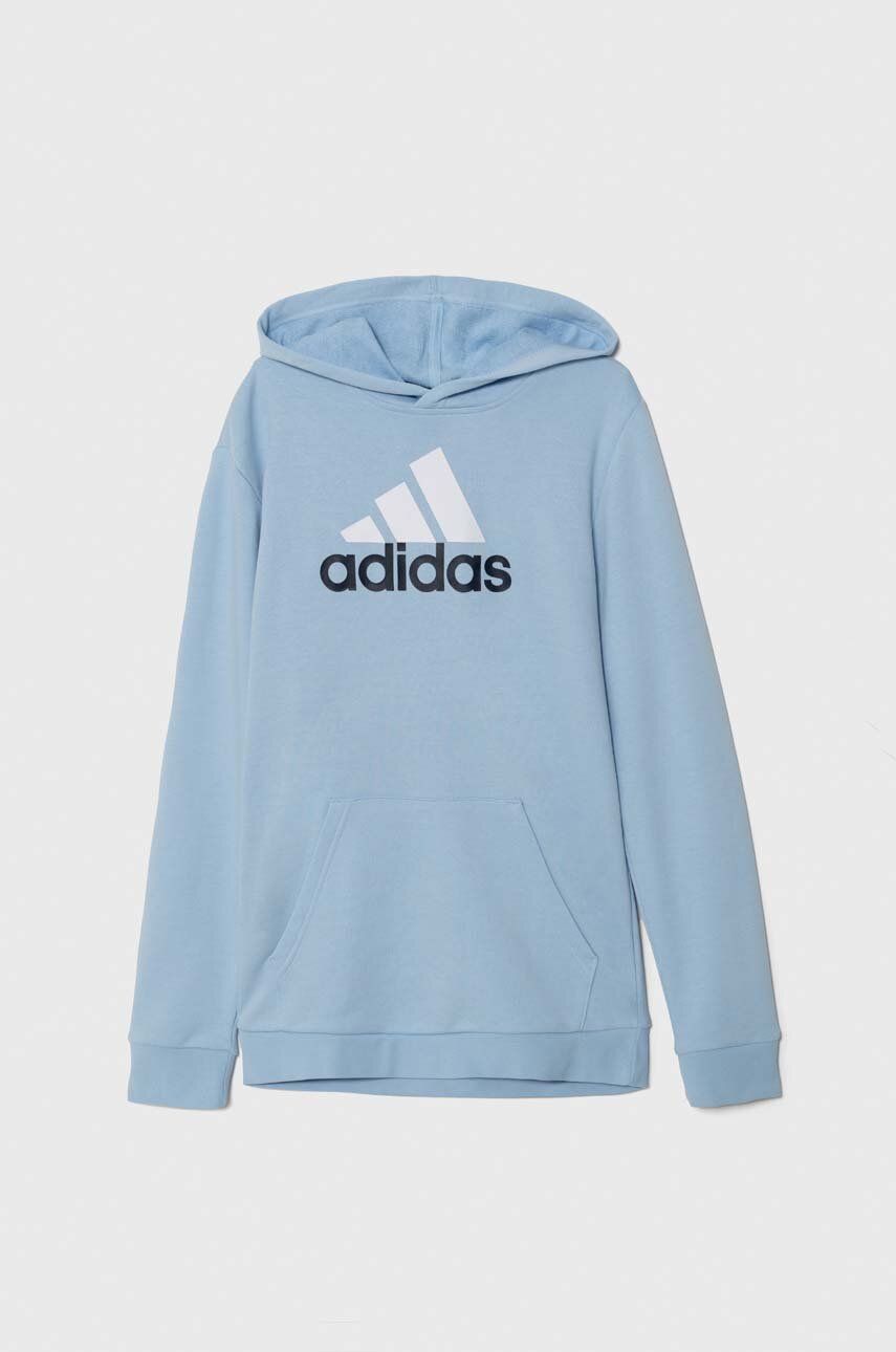 Худи Adidas для мальчиков, IX9554, темно-синее , размер 128