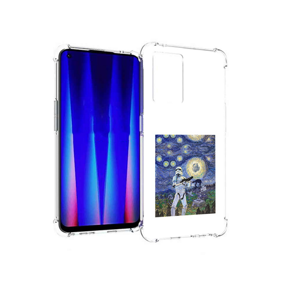 

Чехол MyPads Tocco для OnePlus Nord CE 5G star wars звездная ночь, Прозрачный, Tocco
