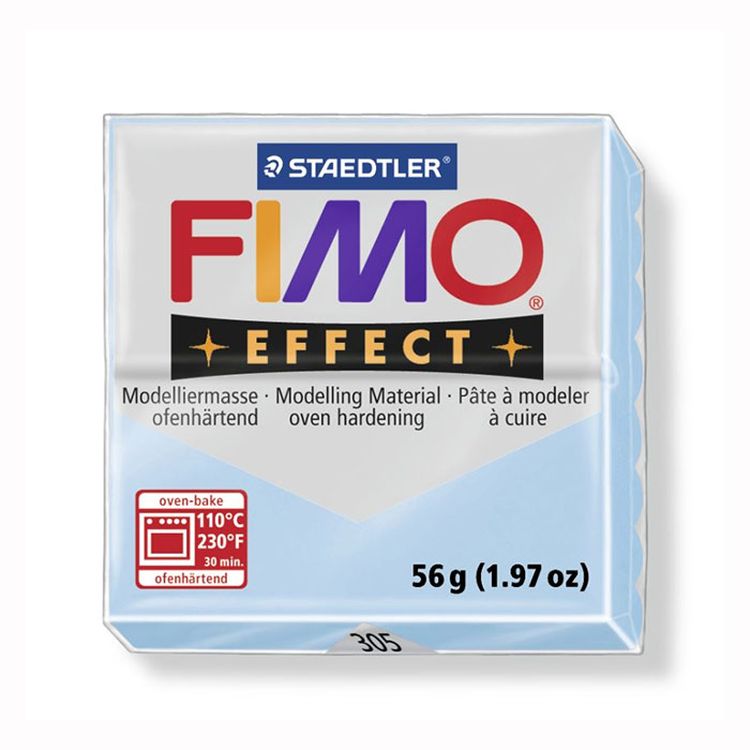 

Полимерная глина FIMO Effect 8020-305 светло-голубой, 57 г 8020-305