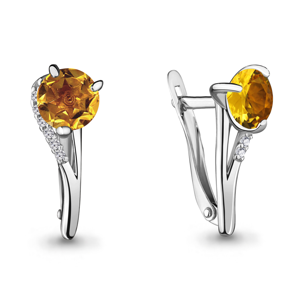 

Серьги из серебра 4434506А_925_р, 4434506А_925_р