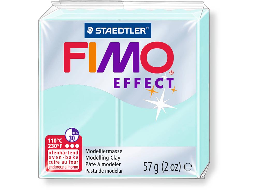 

Полимерная глина FIMO Effect 8020-505 мятный, 57 г 8020-505