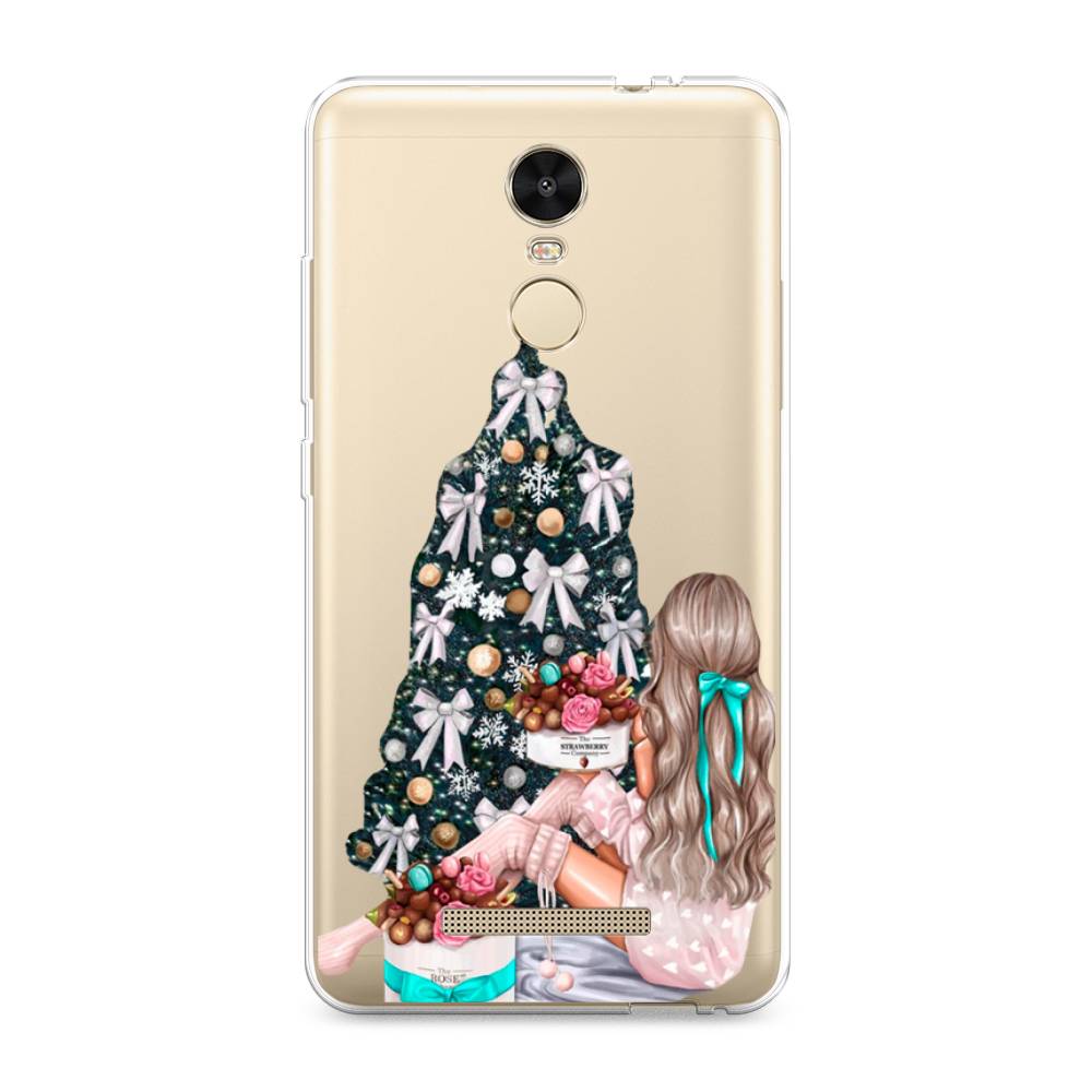 

Чехол на Xiaomi Redmi Note 3/Note 3 Pro "New Year", Зеленый;бежевый;голубой, 31750-5