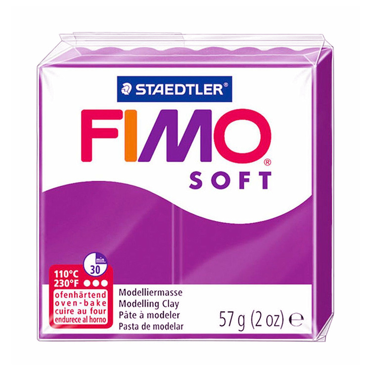 Полимерная глина FIMO Soft 8020-61 фиолетовый, 57 г 8020-61