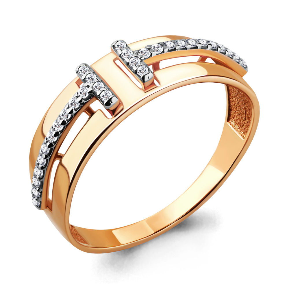 

Кольцо из серебра р. 17,5 AQUAMARINE 68386А_925_з, 68386А_925_з