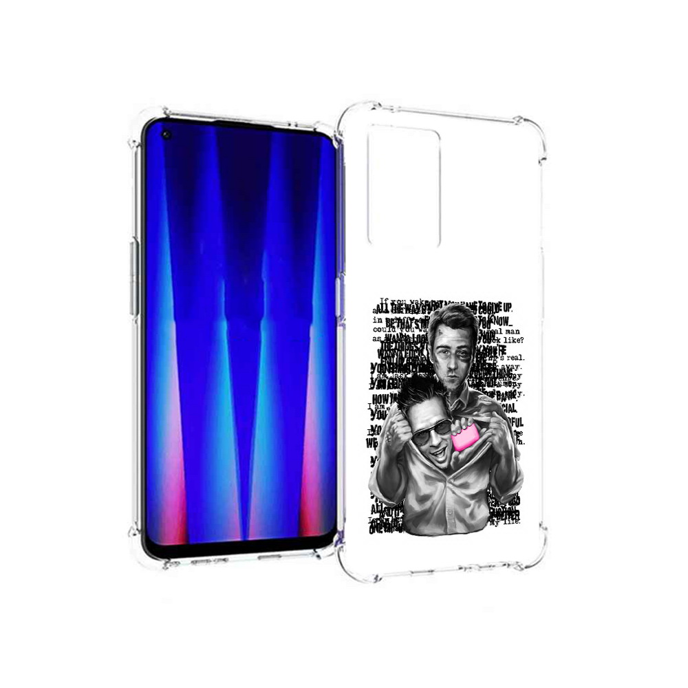 

Чехол MyPads Tocco для OnePlus Nord CE 5G бойцовский клуб, Прозрачный, Tocco