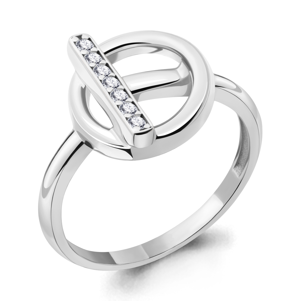 

Кольцо из серебра р.  AQUAMARINE 67347А_925_р, 67347А_925_р