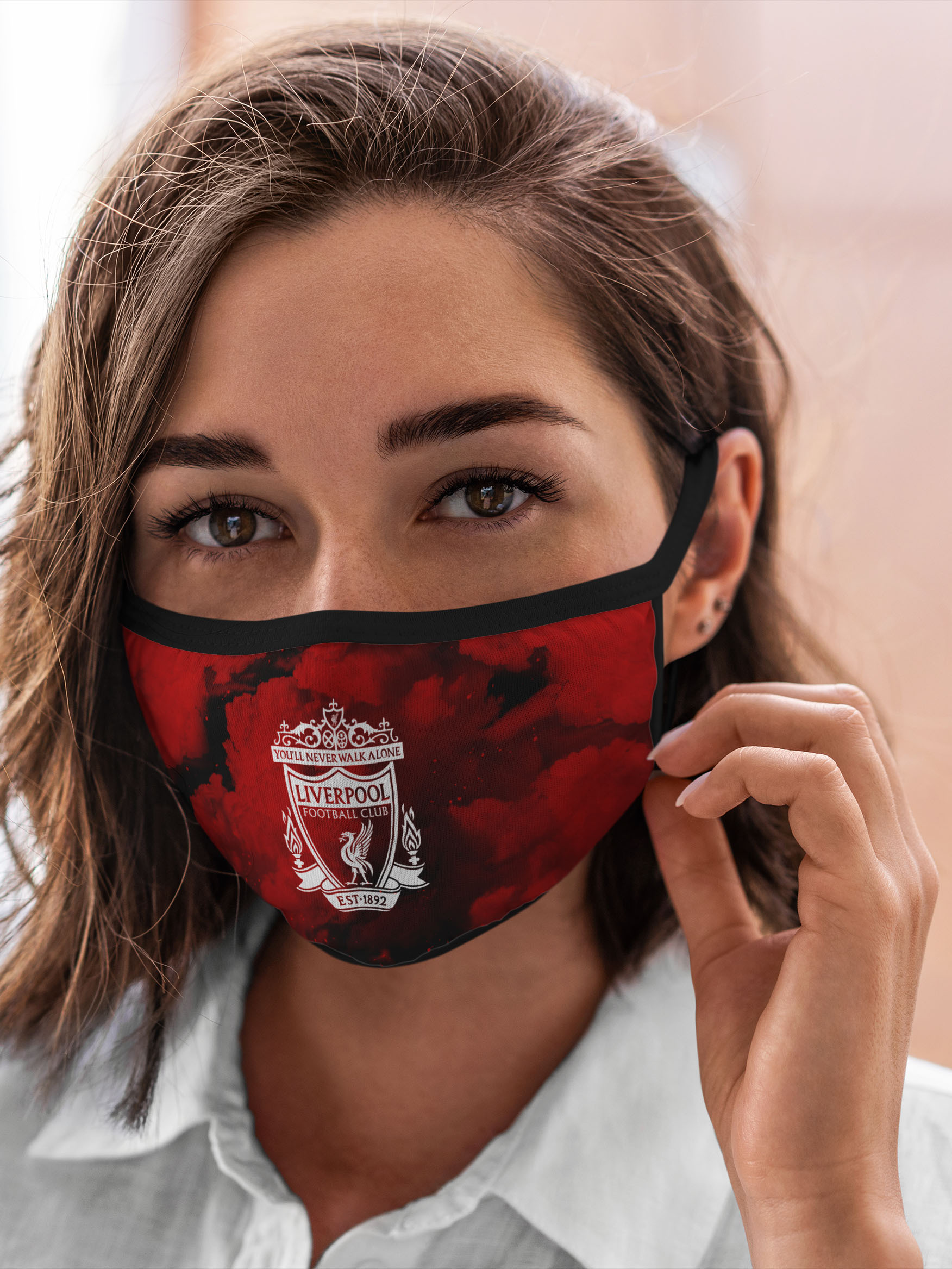 

Многоразовая маска унисекс Burnettie Liverpool, Разноцветный, Liverpool